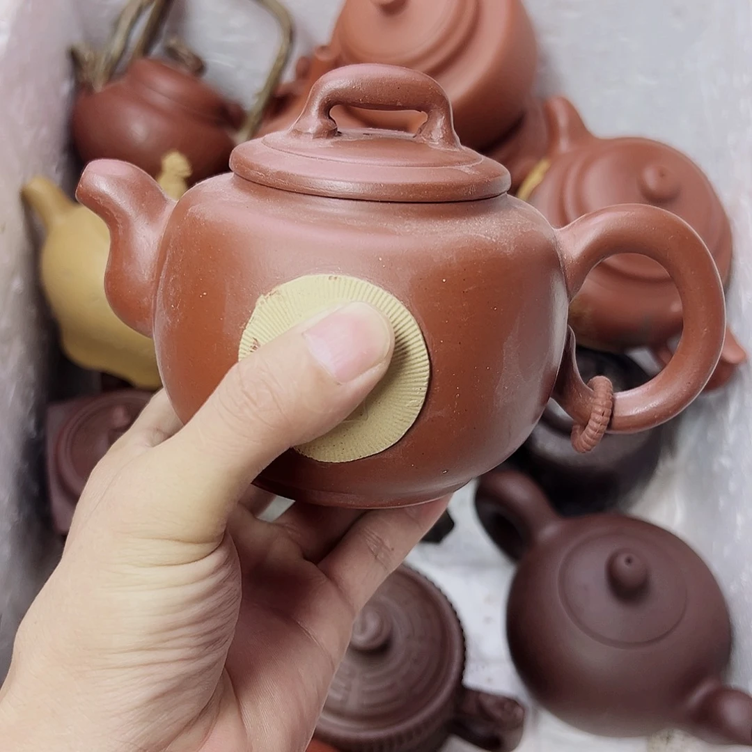 茶壶紫砂宜兴原矿紫砂壶450毫升容量