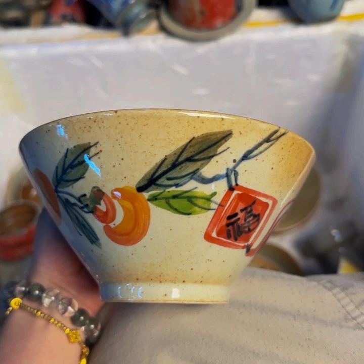 瓷片景德镇陶瓷手工手绘