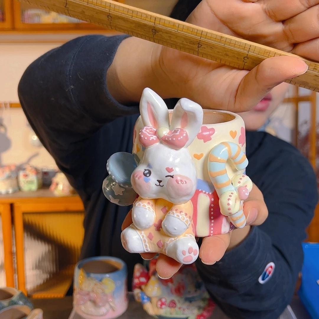 老梧家的手工多肉花盆