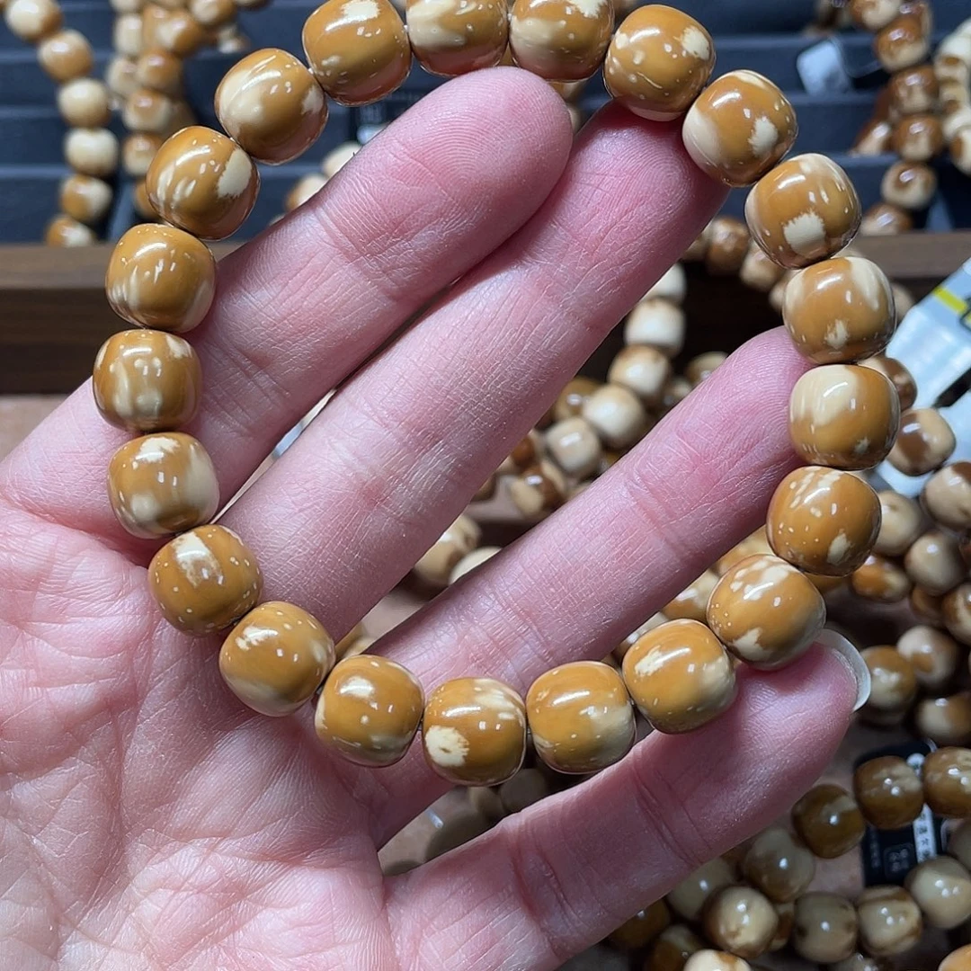 紫金鼠吊坠实心紫金鼠手串11火焰纹