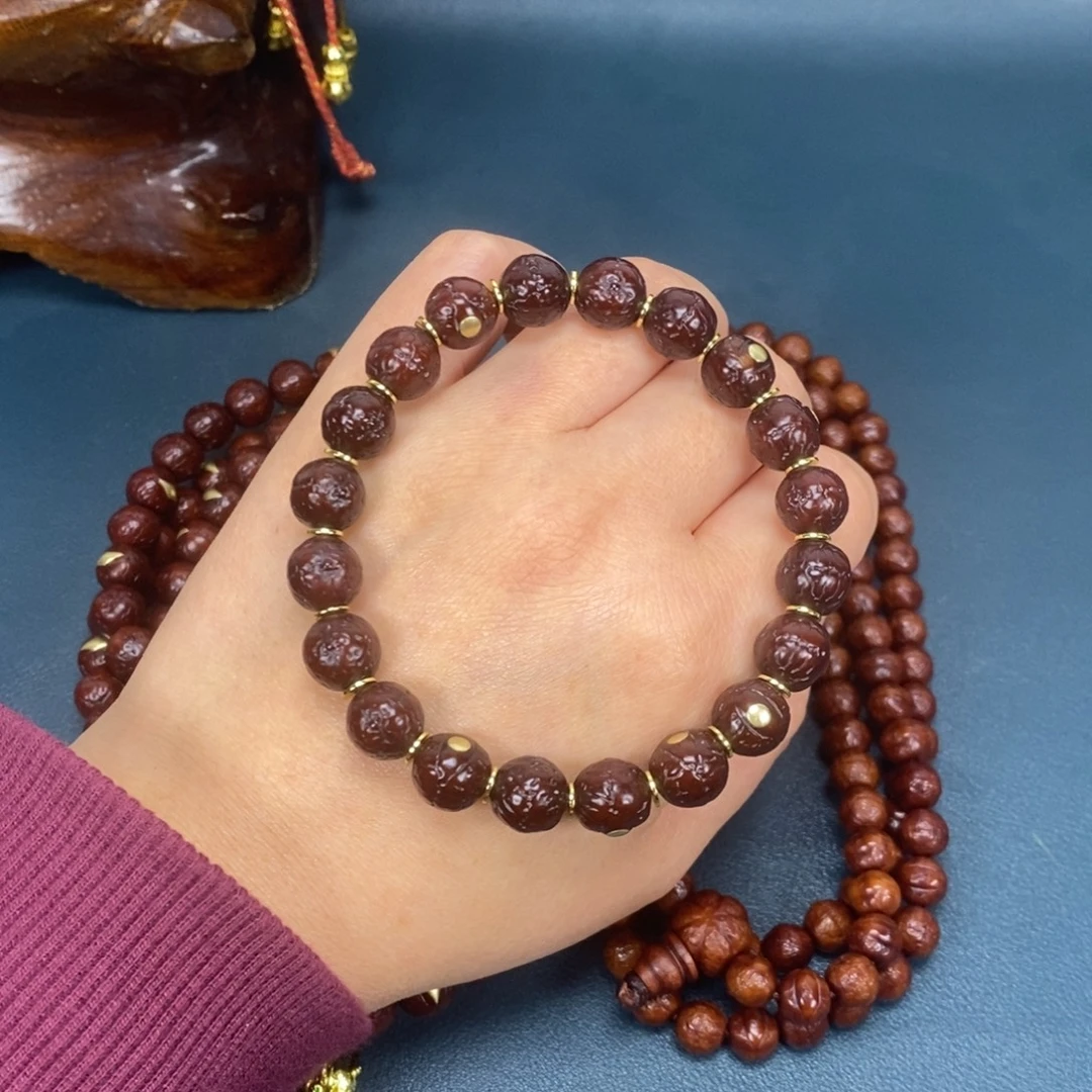 凤眼菩提吊坠单圈1.0镶嵌