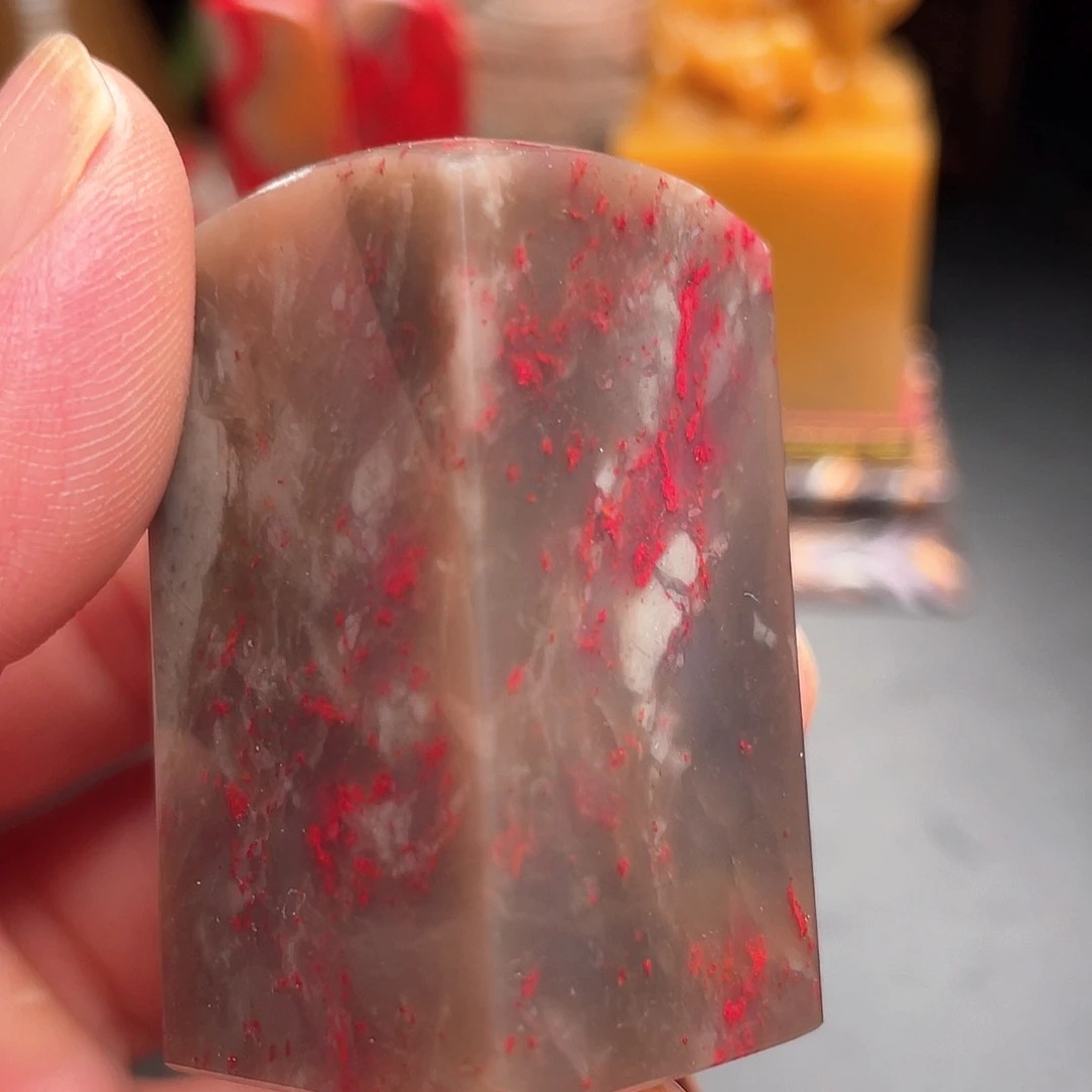 鸡血石鸡血石印章