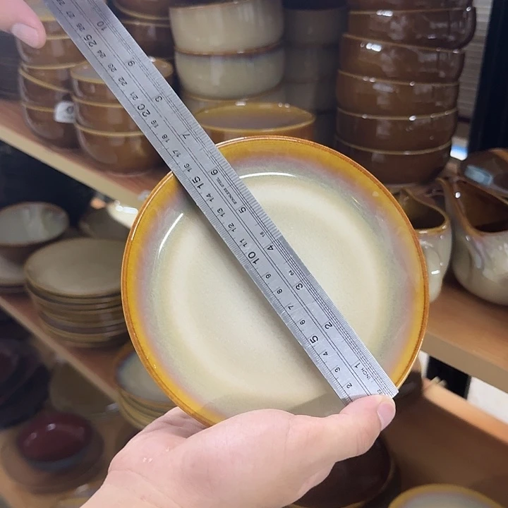 陶瓷微瑕曼谷粽6.5寸 骨碟