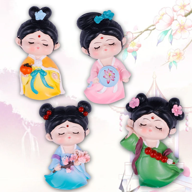 （直播间拆）盲袋潮玩文创冰箱贴抽象卡通人物高货创意树脂立体贴