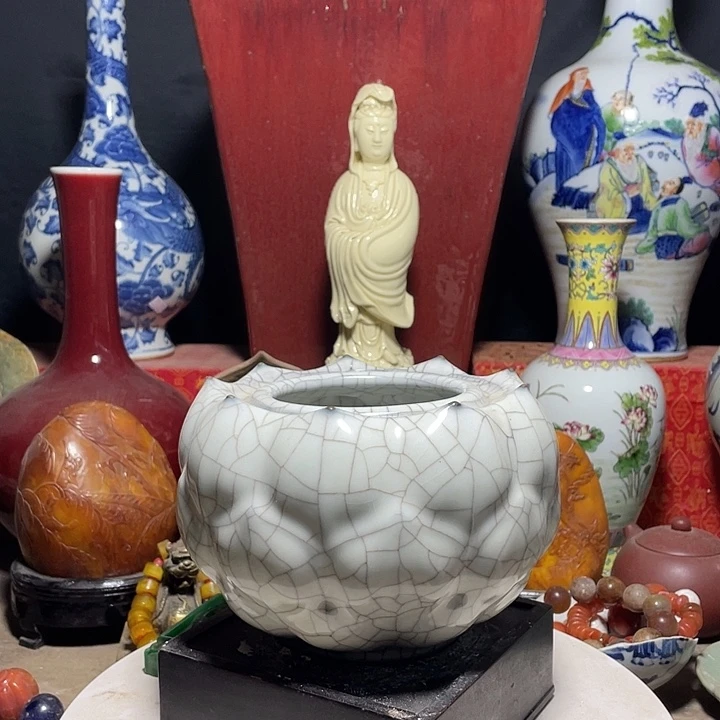 瓷片青花瓷器手工制作