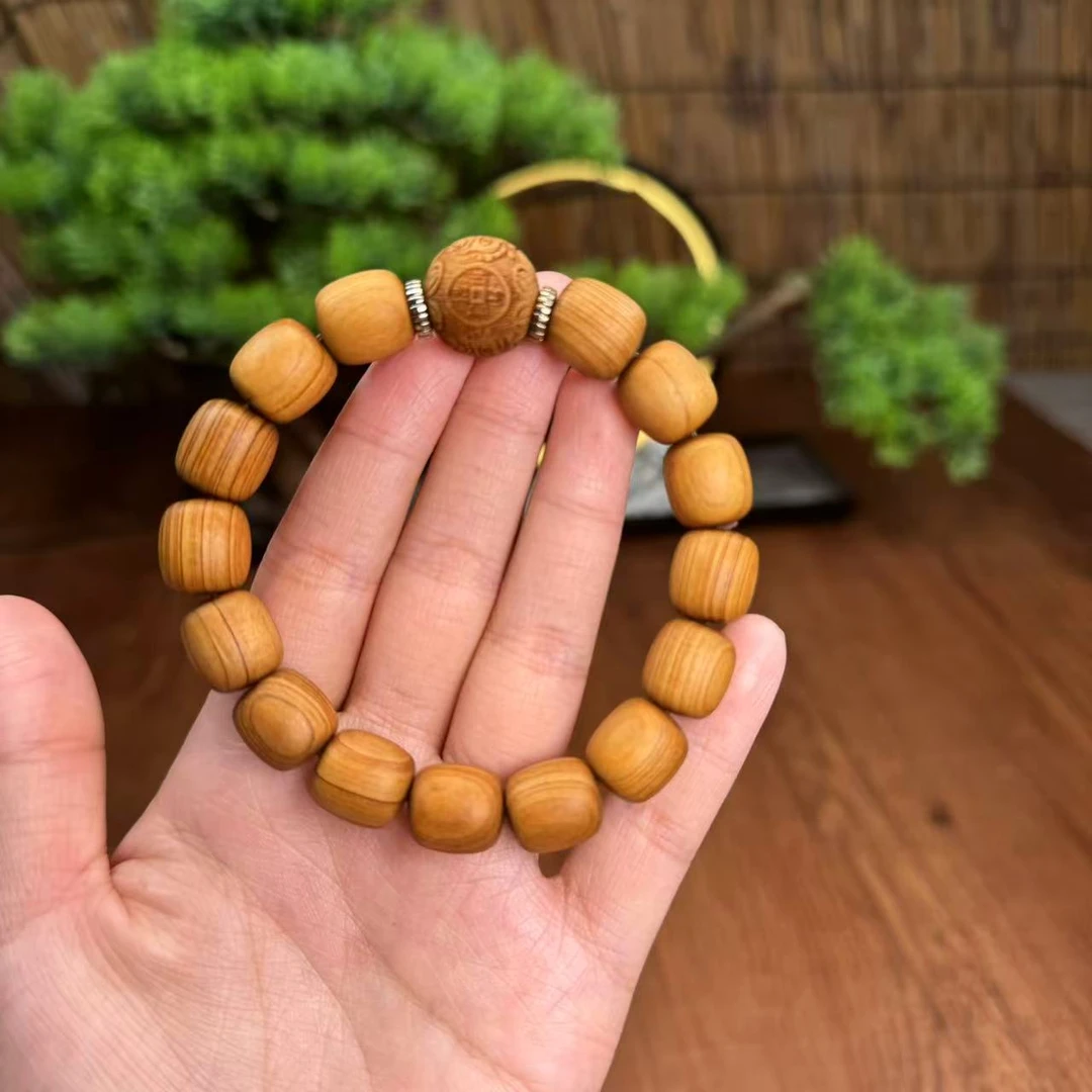 1.2崖柏木桶珠手串