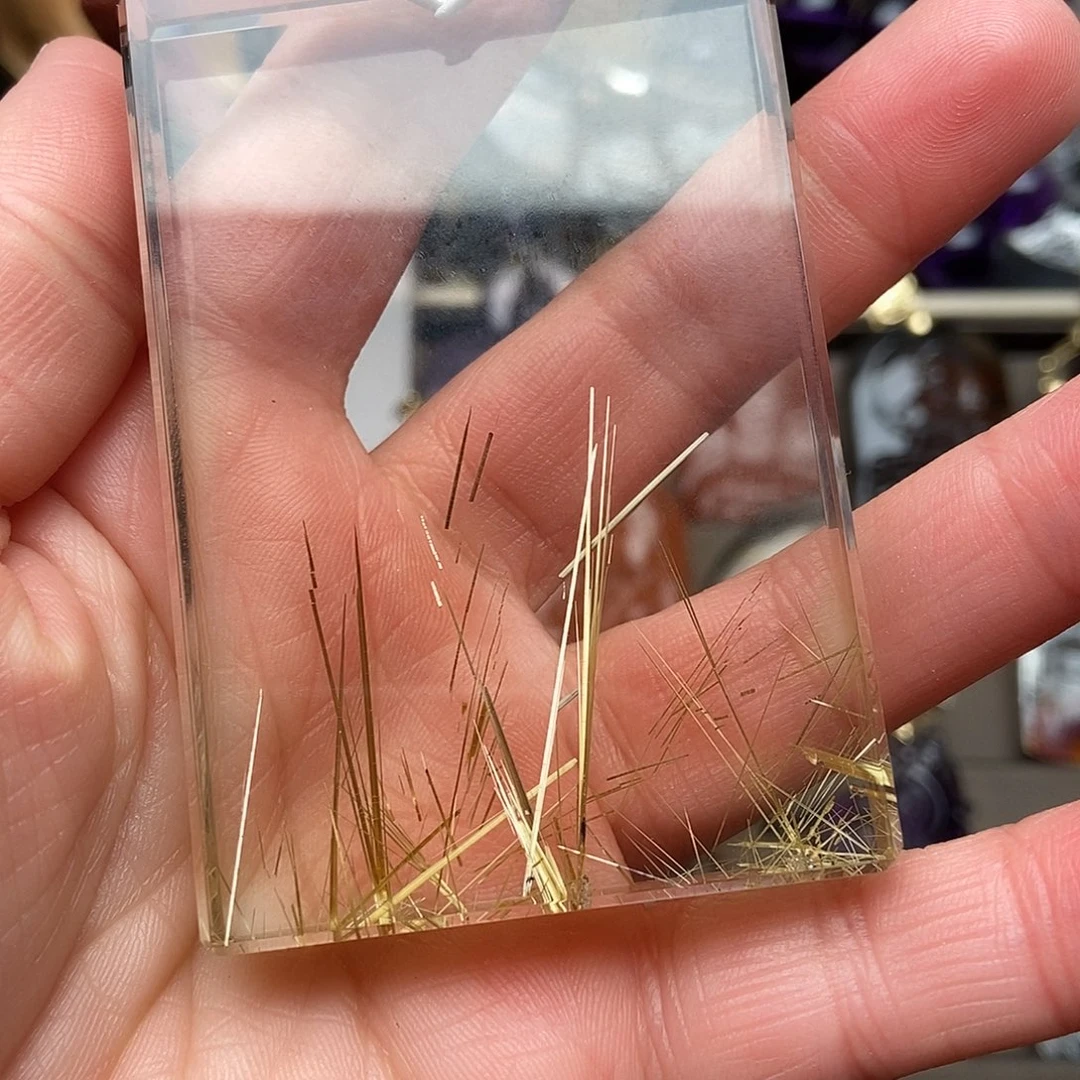 水晶天然水晶吊坠未镶嵌