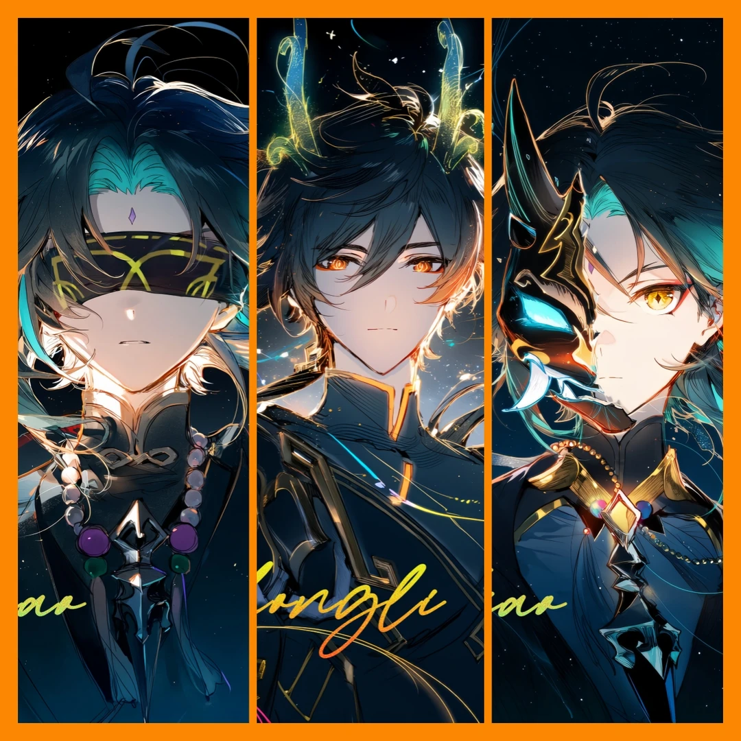 【璀璨星空款】原- 同人二创周边亚克力水晶砖12*8*1.5cm (代拆)