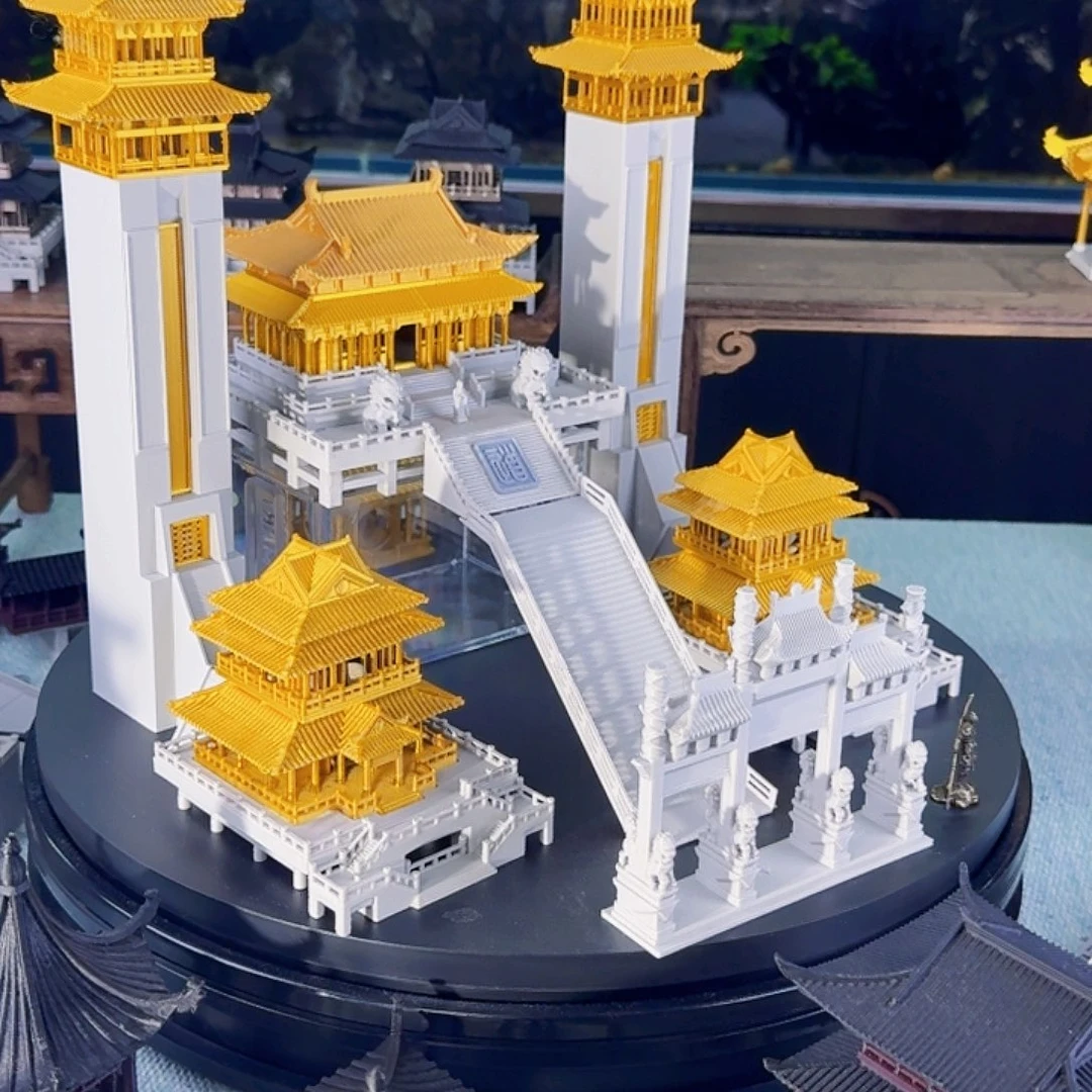 男***起万景楼的建筑风格