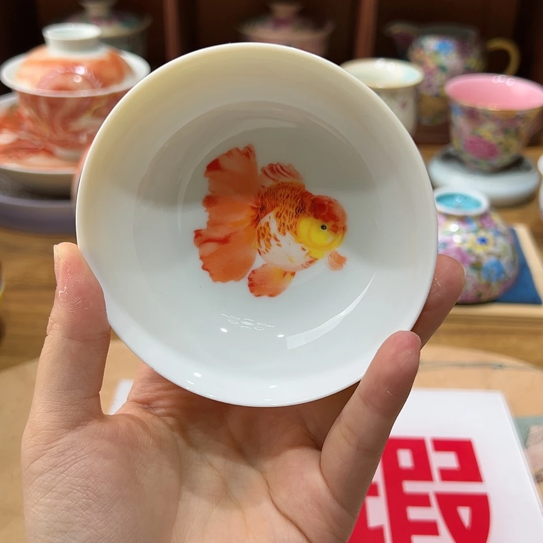 微瑕微瑕景德镇陶瓷黄
