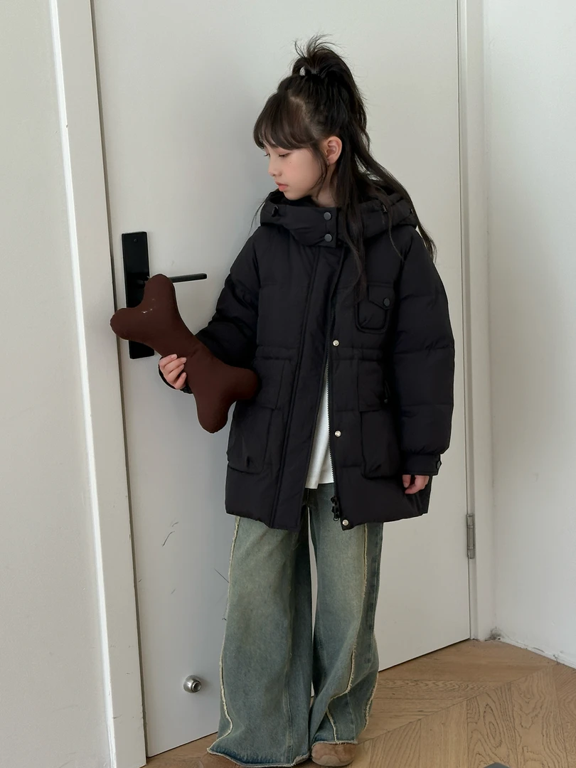 【新疆包邮】预售冬季新款中童百搭羽绒服Y5851