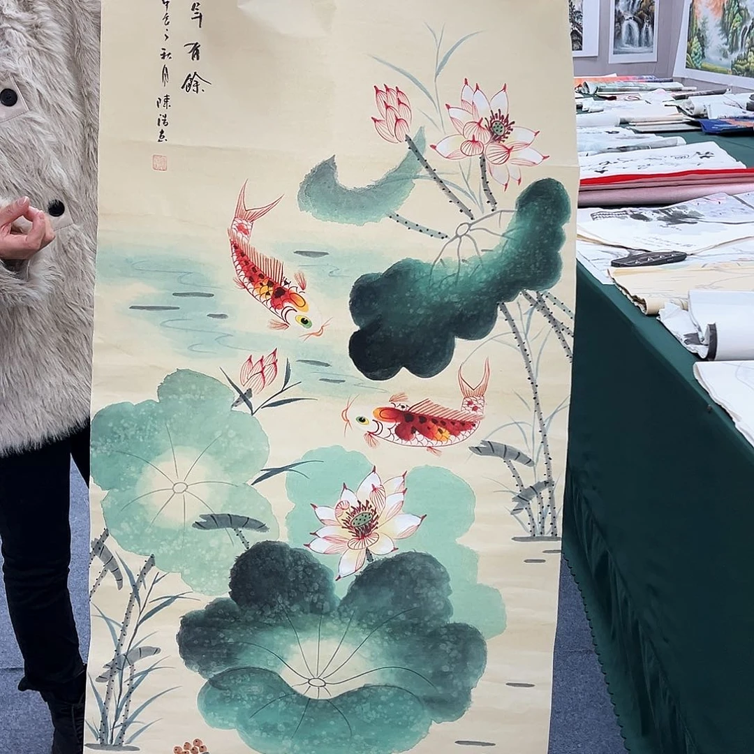 国画宣纸国画纯手绘作品