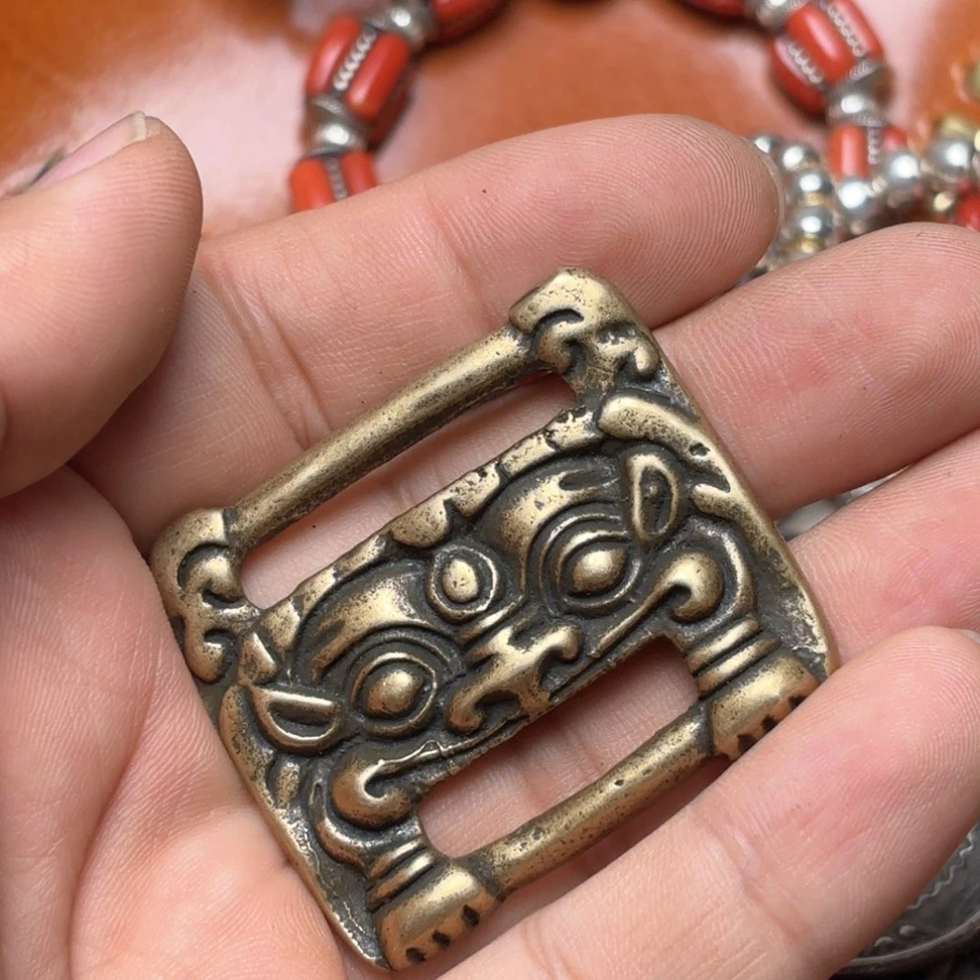 铜星月菩提挂件菩提