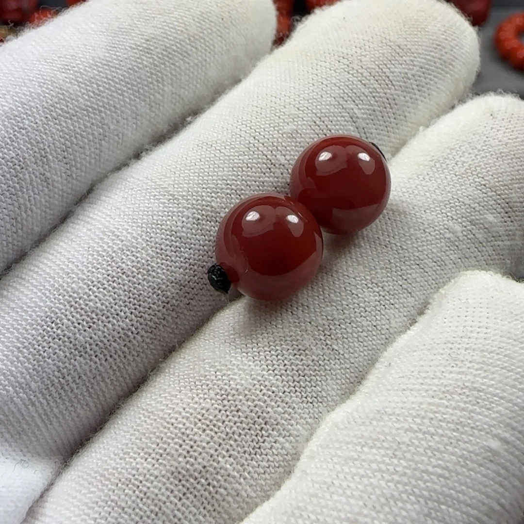 南红玛瑙未镶嵌珠子9.5