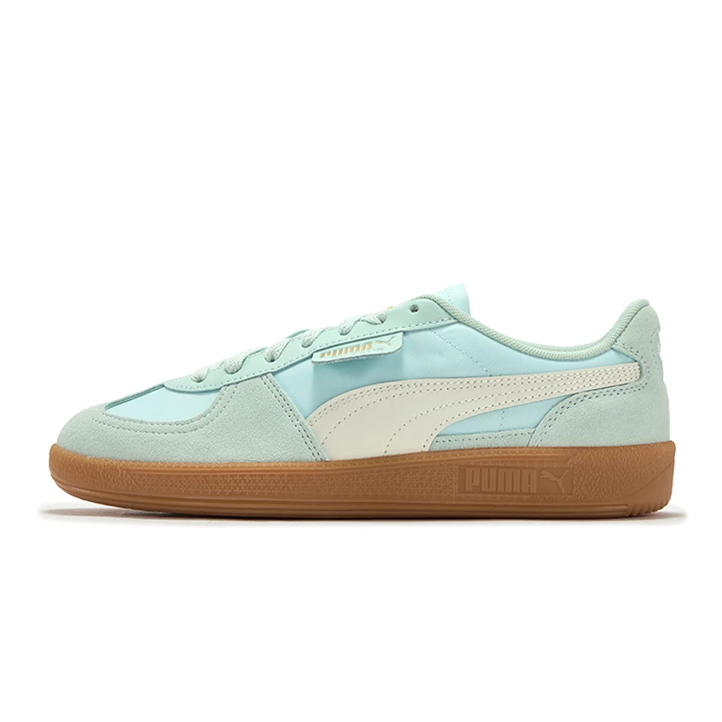 彪马中性Palermo CN Nylon冰蓝色白色金色运动休闲鞋40395303