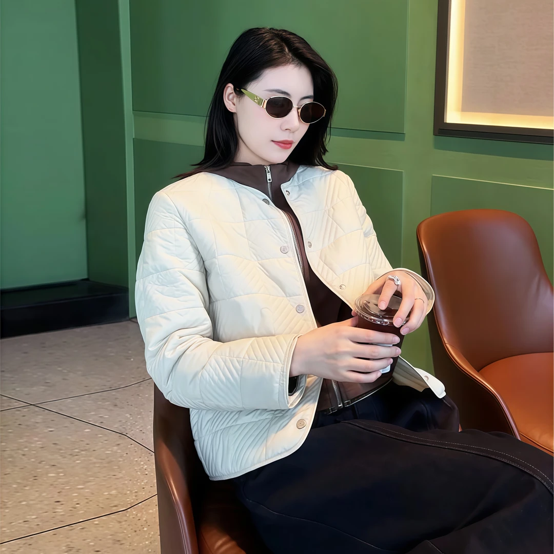 【轻氧棉服】Mayya Plus麦芽定制小香风女外套百搭通勤上衣32536787