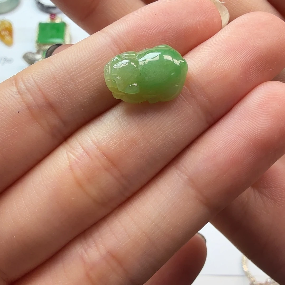 翡翠散珠翡翠珠子