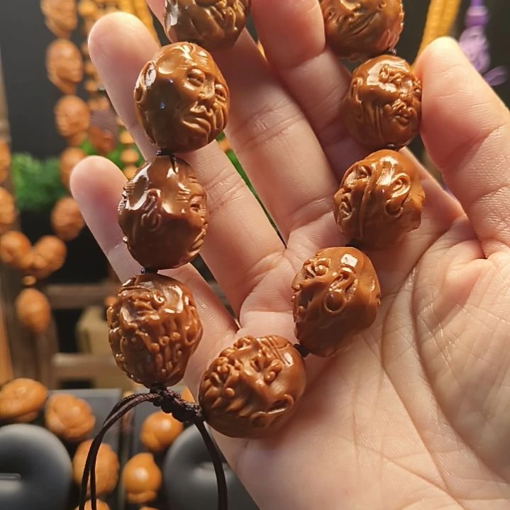 橄榄核手串/手链须派罗汉