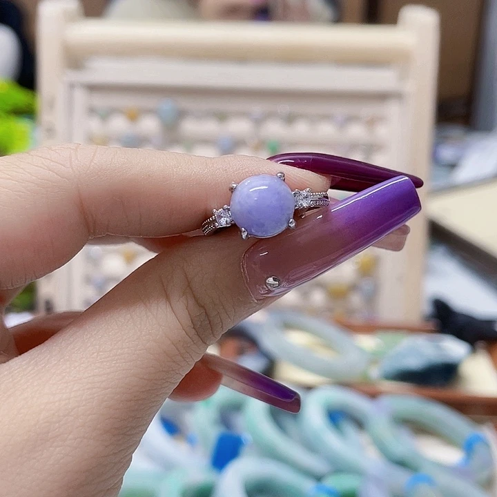 颈饰未镶嵌翡翠天然翡翠Ａ货