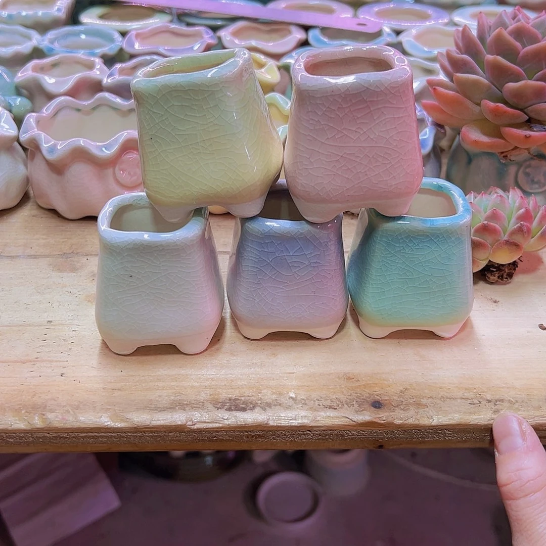 陶瓷花盆当场凑满12包邮