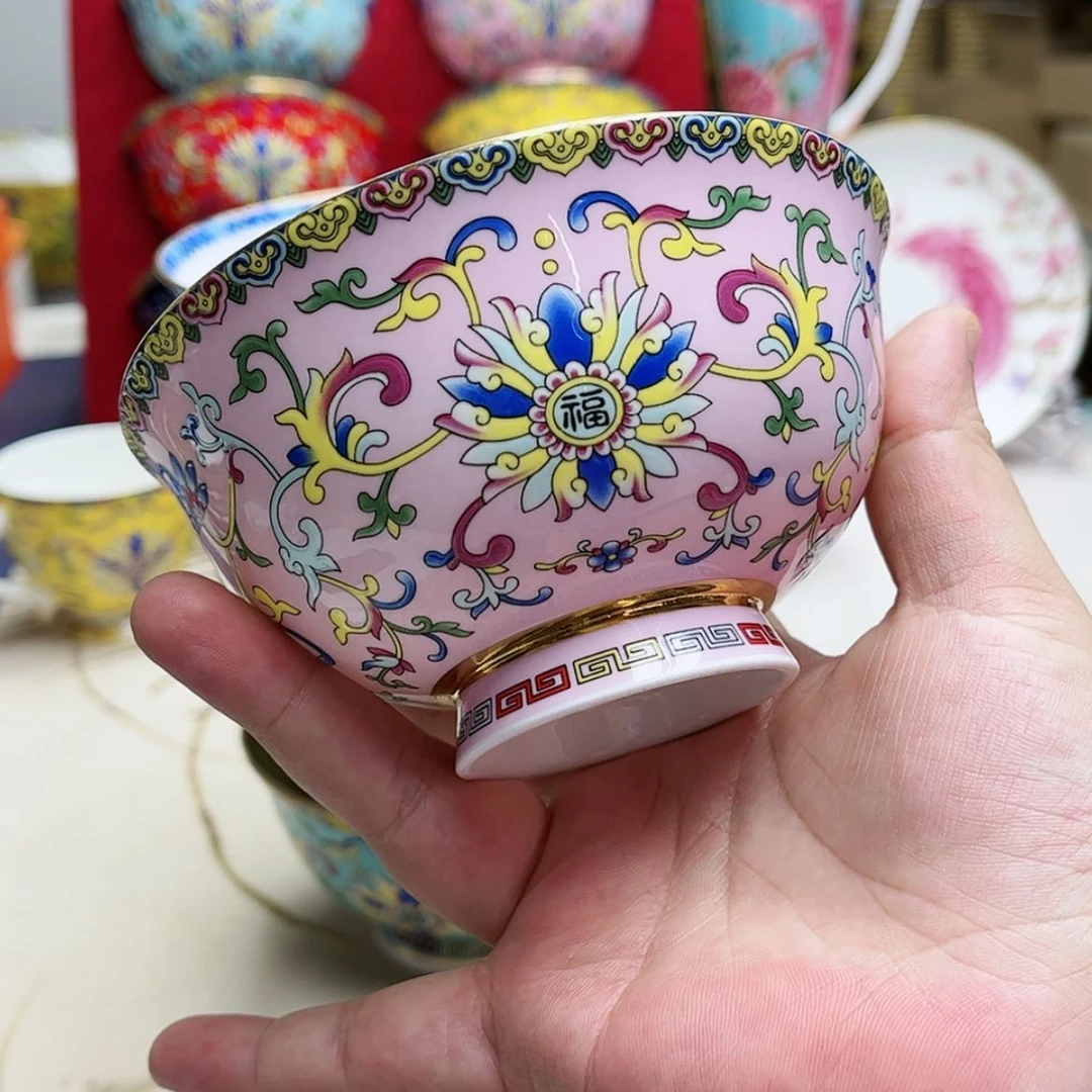 【闪购商品】珐琅4.5英寸1粉。。。。