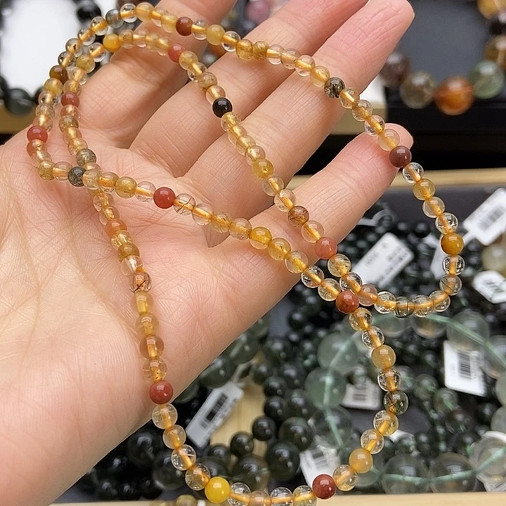 水晶手链未镶嵌手串