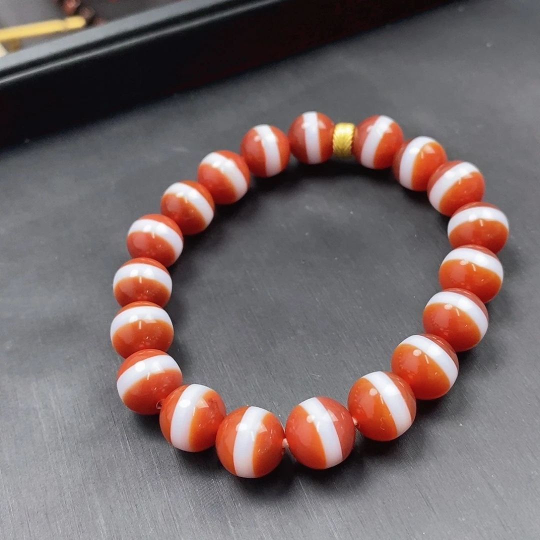 玛瑙/玉髓玛瑙手串合金