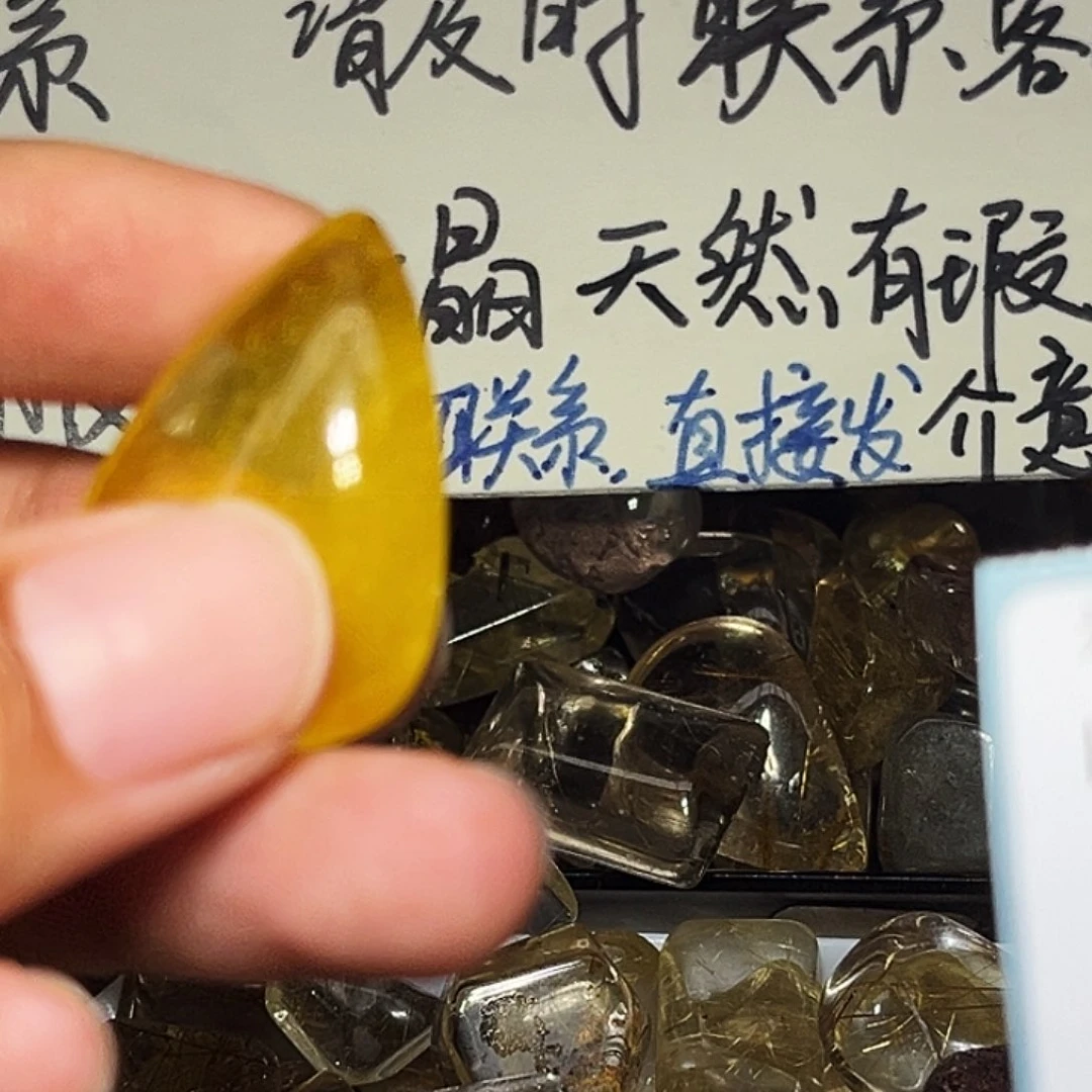 欧***满烟晶戒指银S925镶嵌