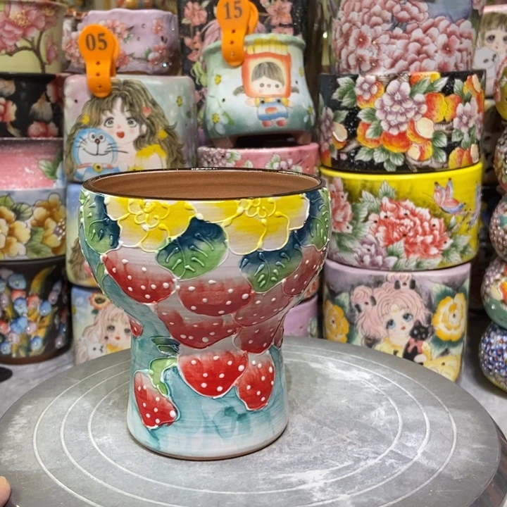 景德镇艺术手绘作品
