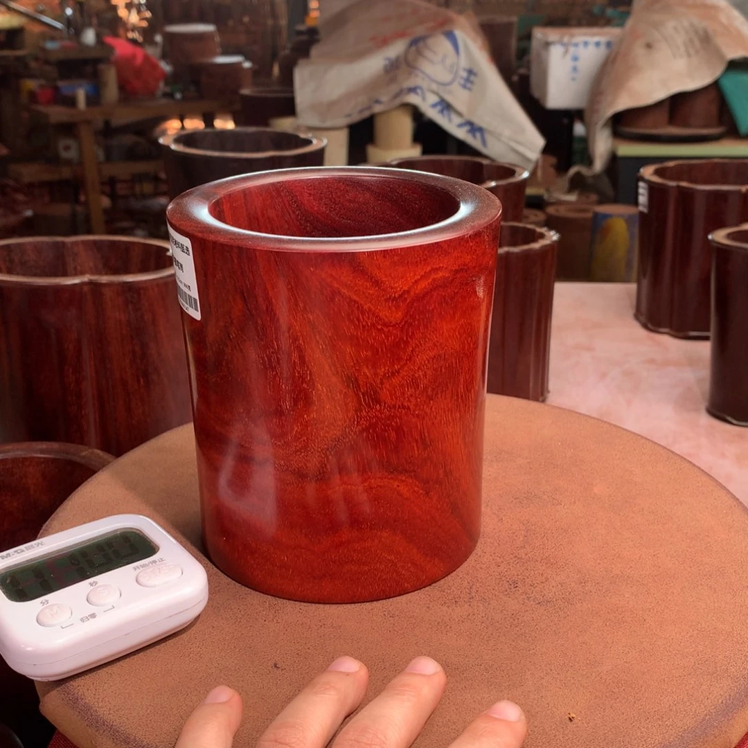 此***区木笔筒工艺防漏价