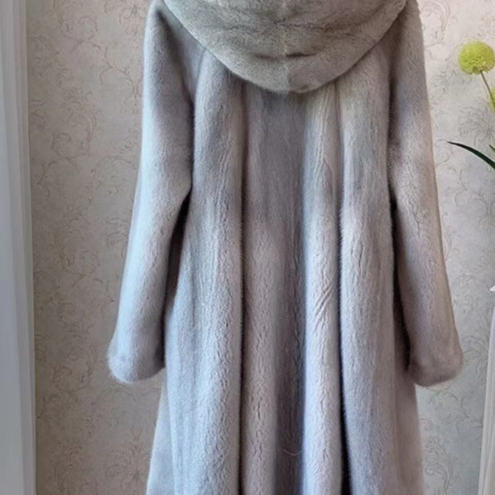 高品质水貂绒颗粒绒孤品
