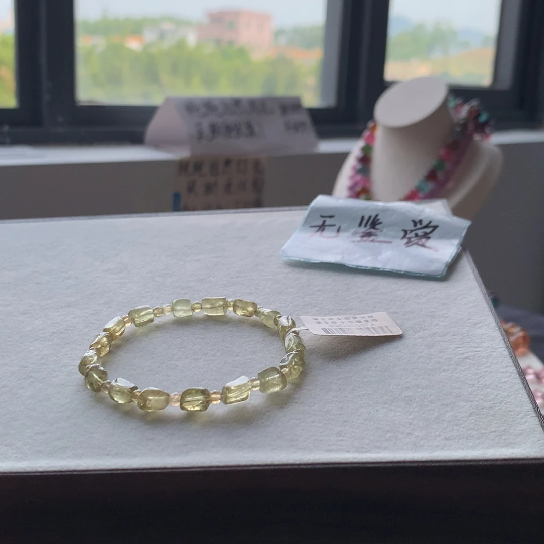 未镶嵌手链碧玺不退换