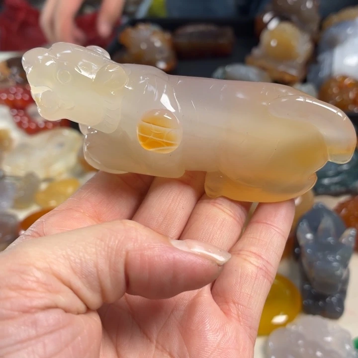 玛瑙/玉髓未镶嵌吊坠(不含链)