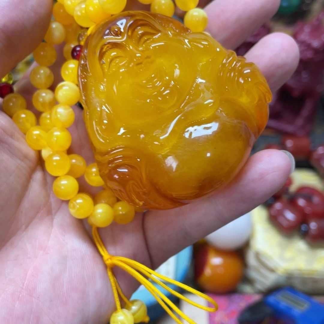 未镶嵌琥珀裸石康巴