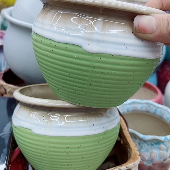 多肉绿植陶瓷花盆