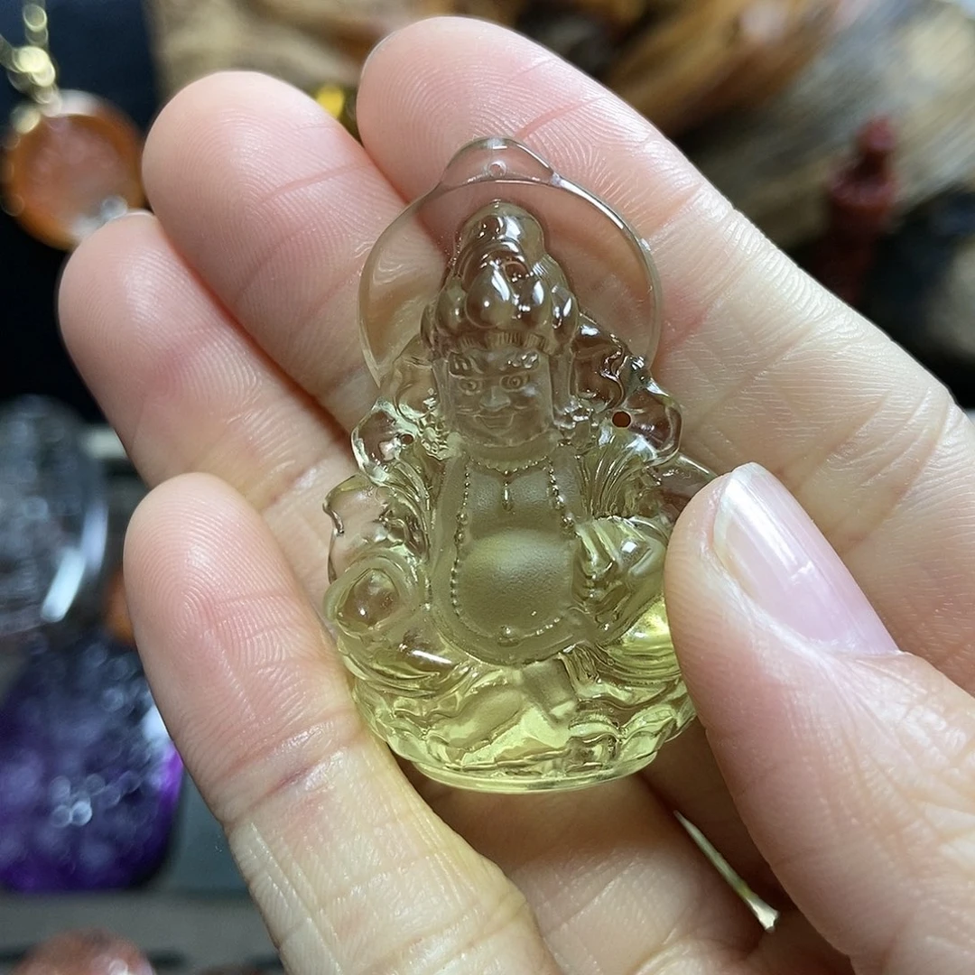 水晶吊坠未镶嵌吊坠