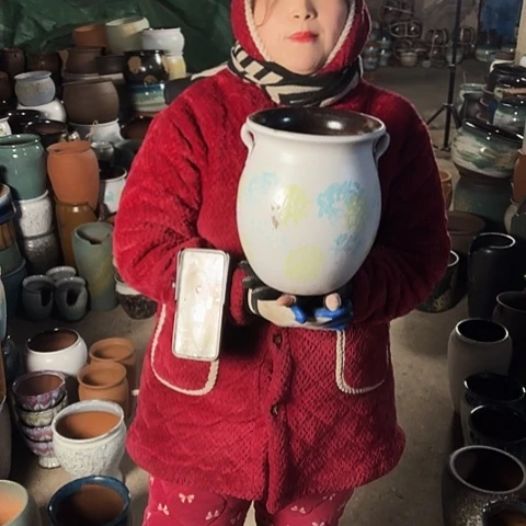 19口24高瑕疵盆子