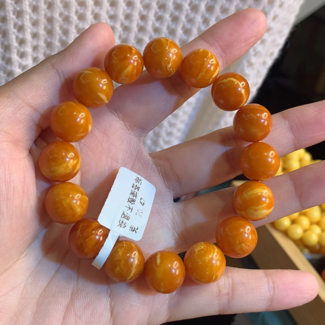 【闪购商品】蜜蜡手串未镶嵌蜜蜡手串