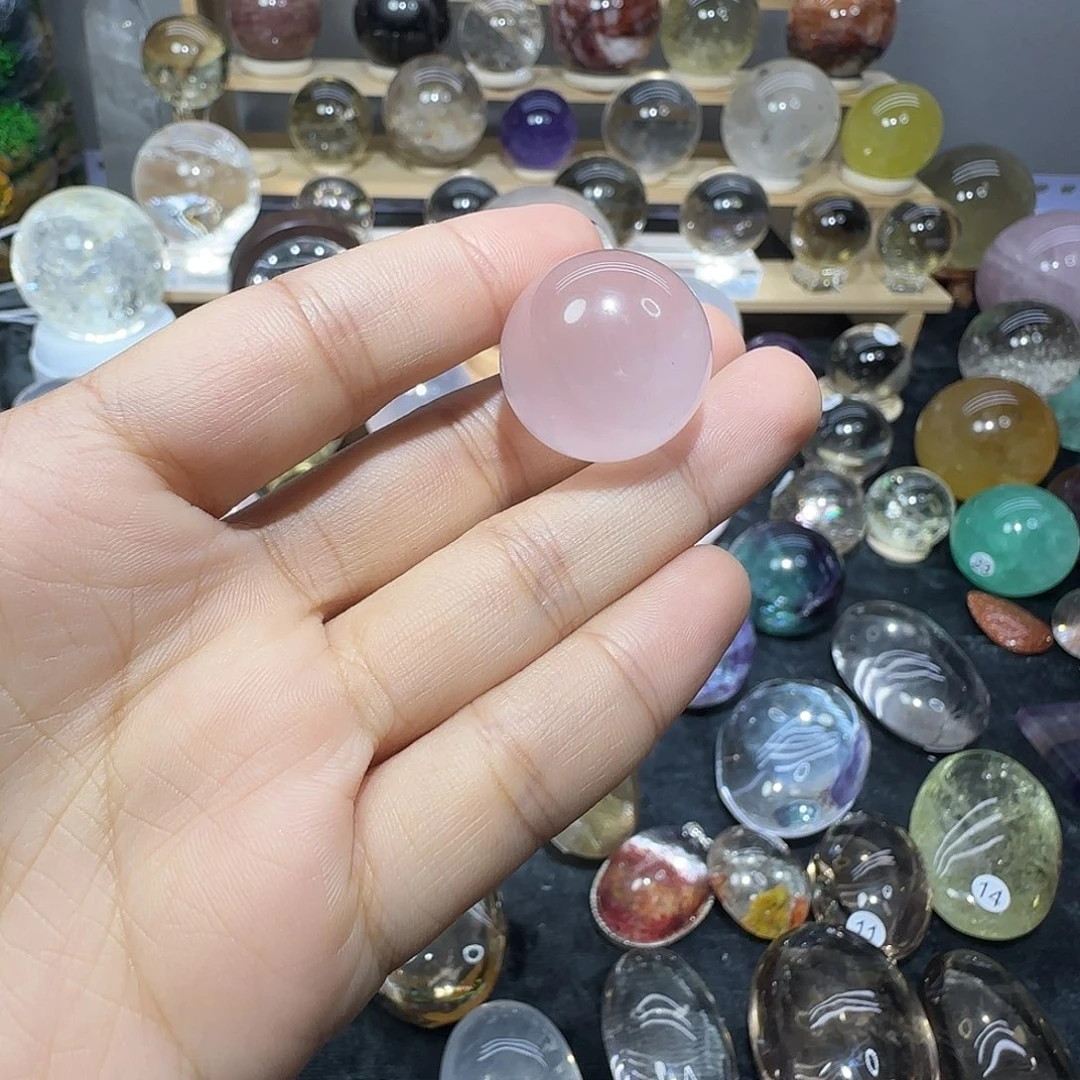未镶嵌水晶珠宝半成品单珠