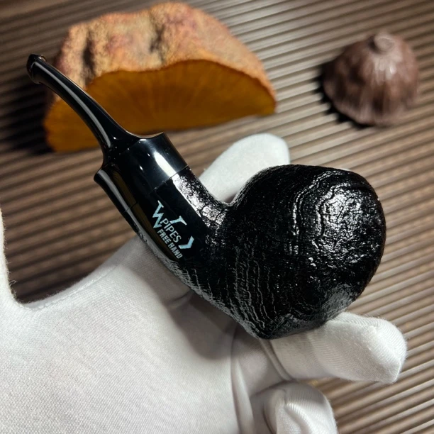 老卫烟斗喷砂橡果烟斗