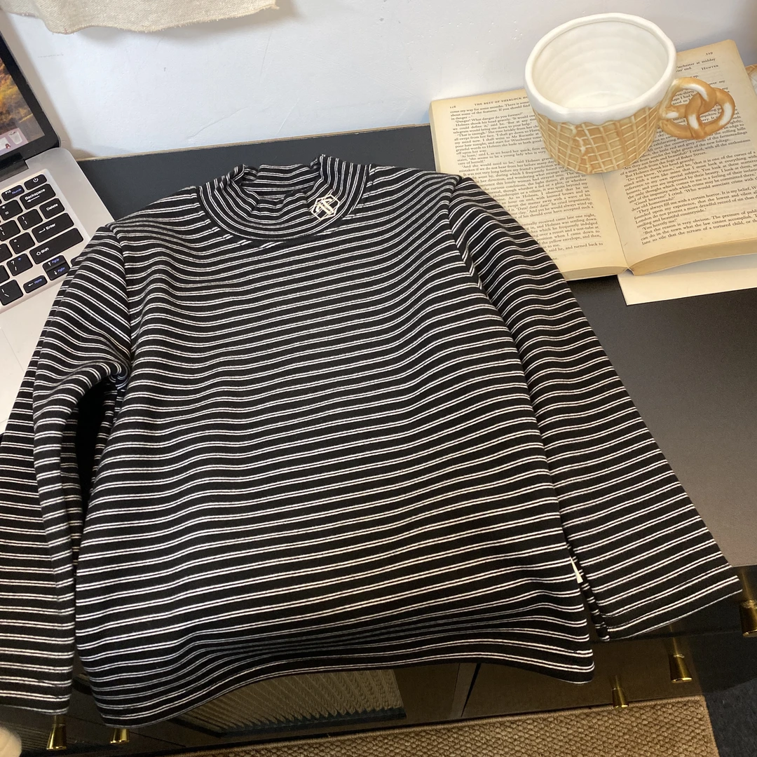 2415秋冬男女童百搭休闲时尚洋气流行加绒打底衣