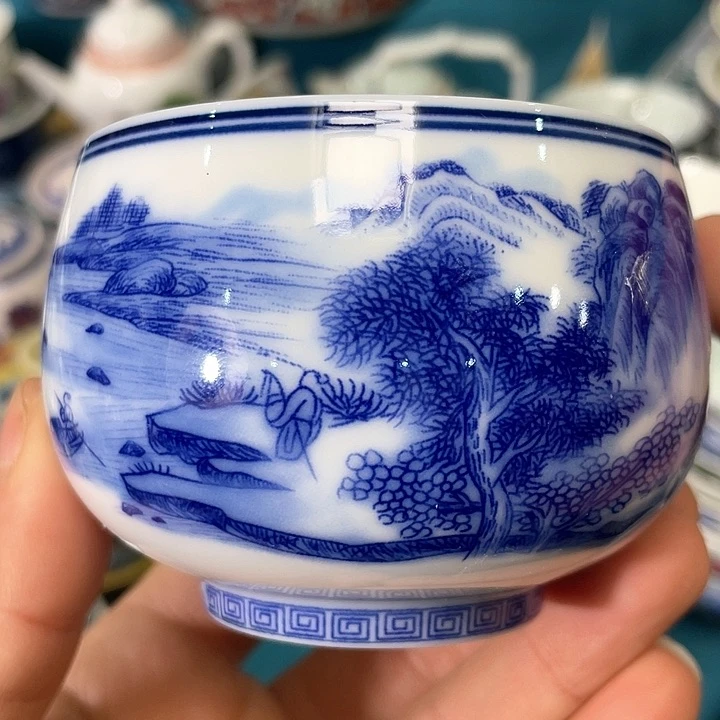 景德镇陶瓷主人杯陶瓷12333