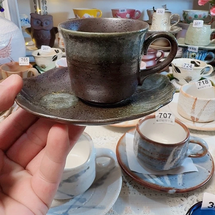 瓷片日本进口咖啡杯年后发货