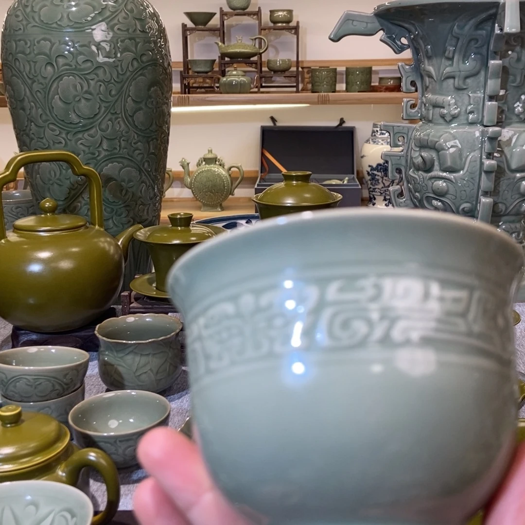 瓷片青瓷大缸杯福利哈哈哈