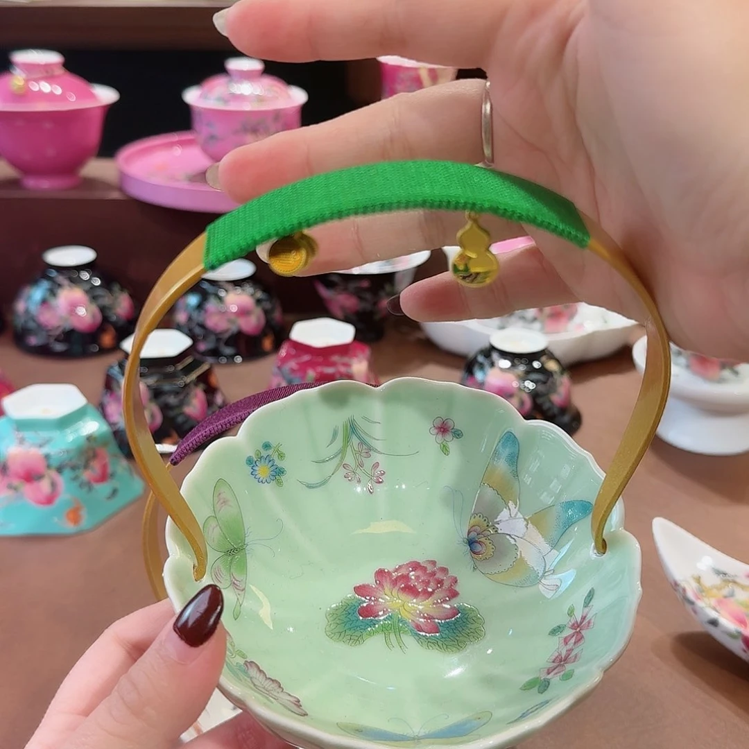 珐琅彩主人杯茶具套装