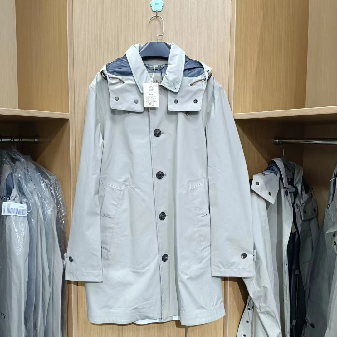 未使用 BURBERRY/博柏利 风衣I2365 尺码：L 胸围57 衣长95