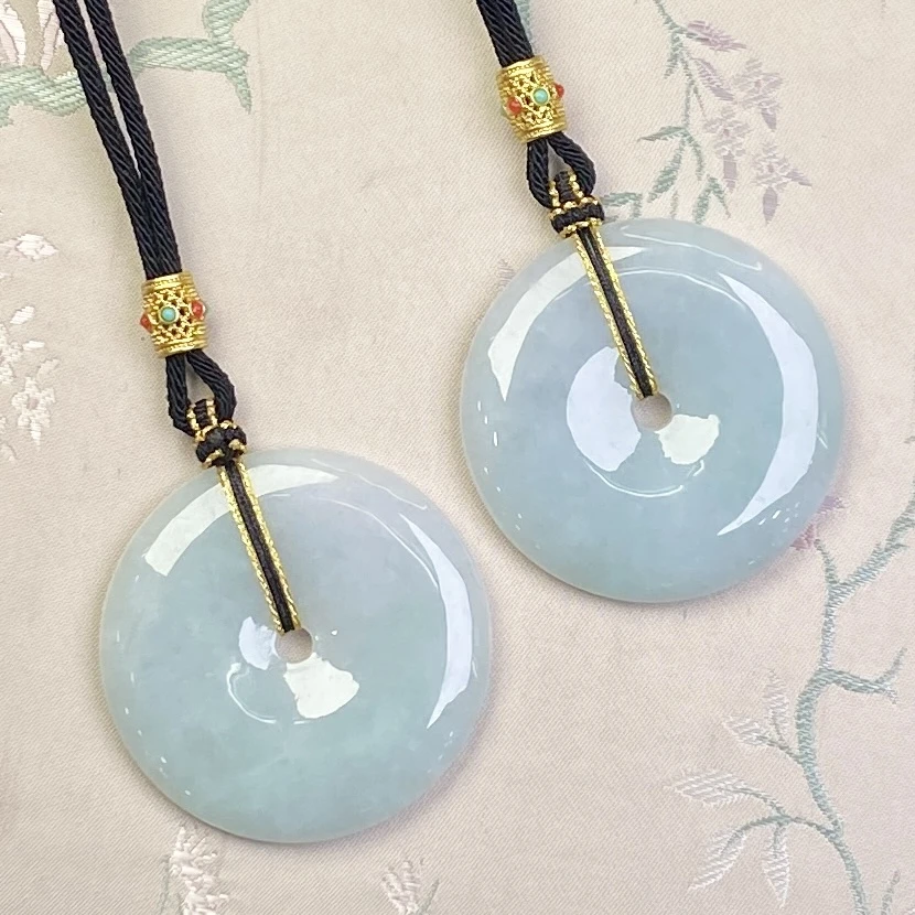 276261/天然缅甸翡翠平安扣吊坠 多样性一件发