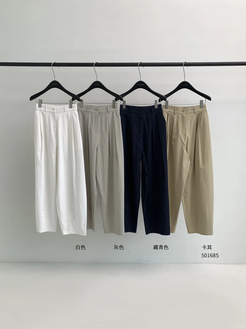 十三行~100棉韩版福秒休闲裤#50168S
