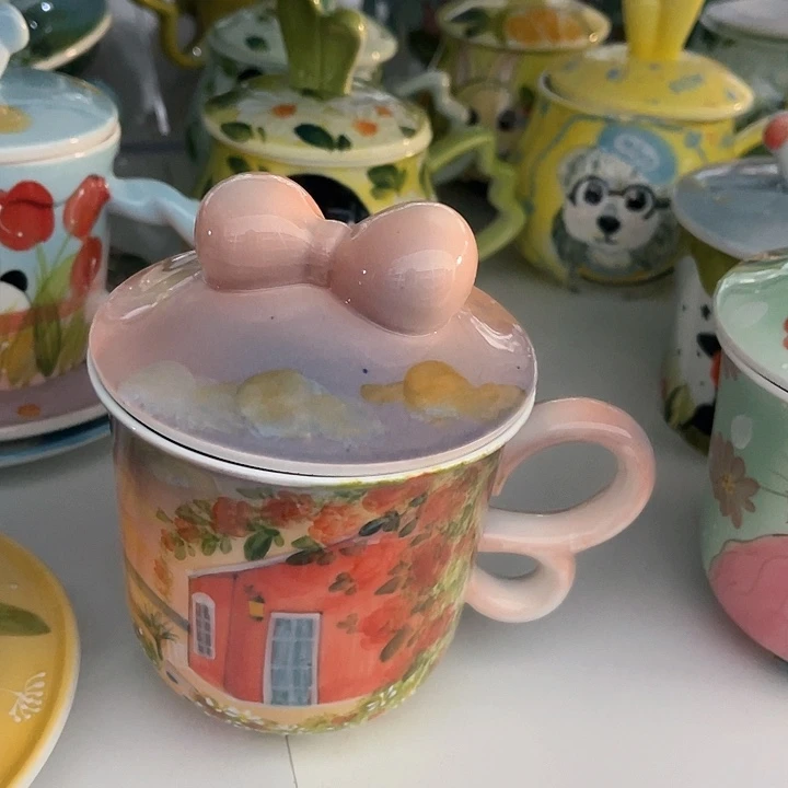 陶景德镇釉下手绘陶瓷