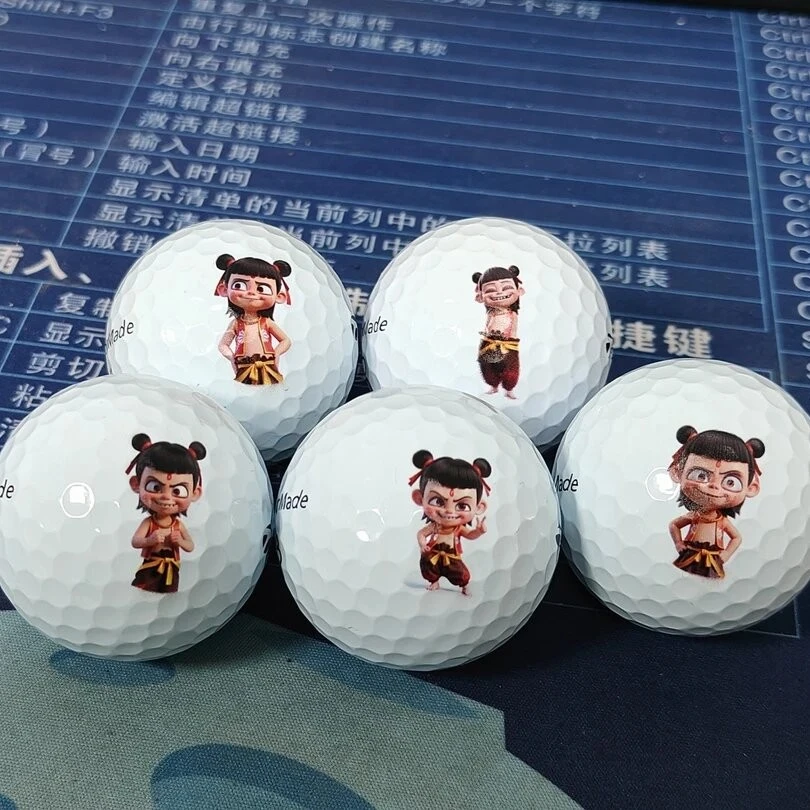 高尔夫球Titleis三四层/泰勒梅五层球 定制拉布布/哪吒款高尔夫球